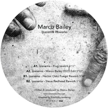 Marco Bailey - Ipanema Reworks (Yellow Marbled Vinyl)