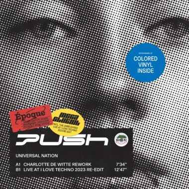 PUSH - Universal Nation (Charlotte de Witte Rework) (Blue Vinyl)