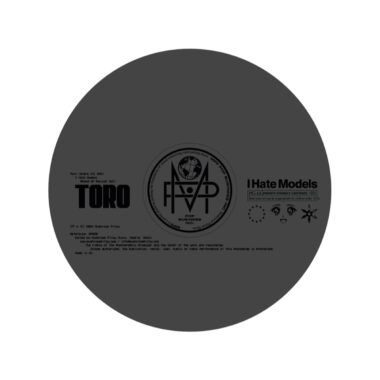 El Columpio Asesino remix Andre VII remix I Hate Models - Toro - Speed Up Revival Edit (Laser Cut Design on B-side / 180 grams)